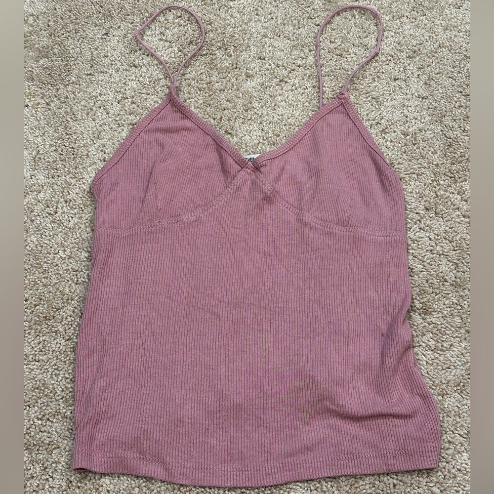 Forever 21 cropped Cami size Small pink